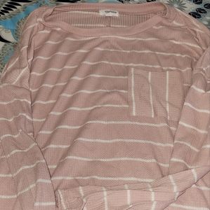 Pink sweater